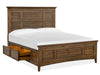 Bay Creek - Complete Panel Bed With Storage Rails Magnussen Furniture