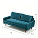 Upholstered Loveseat Sofa, 2 Seater Couch For Living Room Apartment US Pride