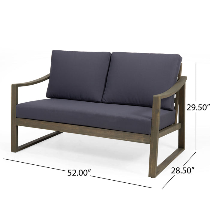 Samwell - Coffee Table & Loveseat Set Noble House