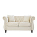 Chesterfield Sofa With Rolled Arms And Nailhead Trim Home Essentials