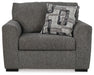 Gardiner - Chair And A Half - Pewter Signature Design by Ashley®
