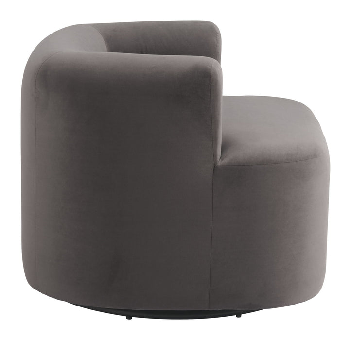 Mugav - Swivel Chair - Gray Zuo Modern
