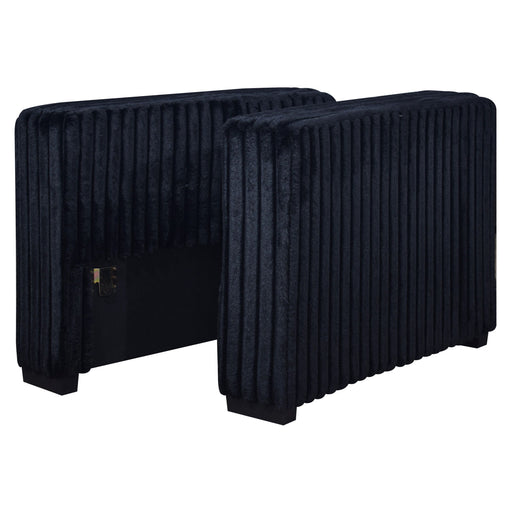 Bliss - Arms For Sectional (Set of 2) - Midnight New Classic
