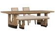Tristan - Extendable Trestle Dining Table Set Magnussen Furniture