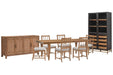 Lindon - Extendable Rectangular Dining Table Set Magnussen Furniture