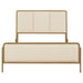 Benson - Eastern King Panel Bed - Sand Furniture Max