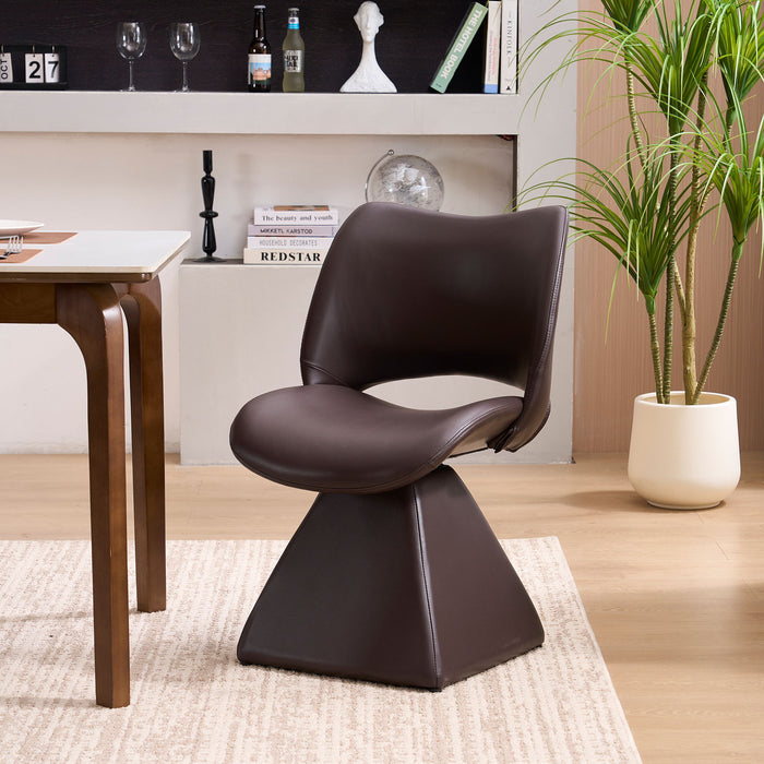 Modern Swivel Dining Chair With High Back Home Essentials