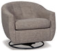 Upshur - Swivel Glider Accent Chair - Taupe Signature Design by Ashley®