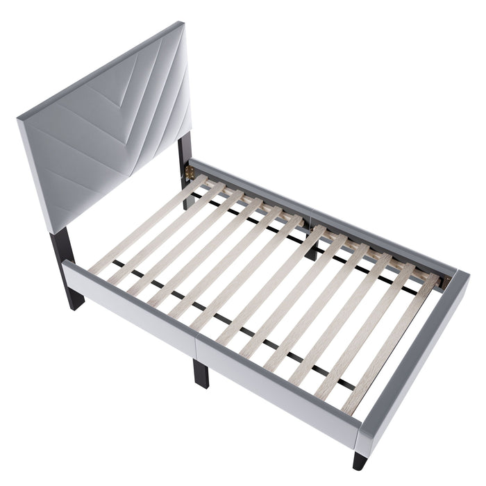 Bed Set With Adjustable Headboard Home Essentials