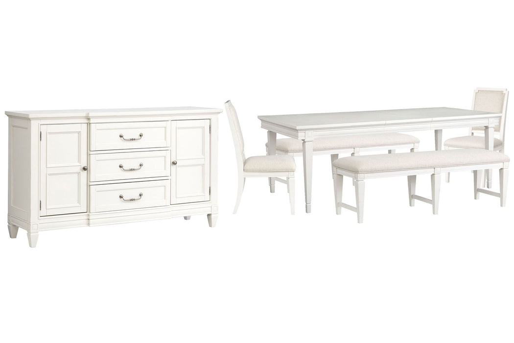 Willowbrook - Extendable Rectangular Dining Table Set Magnussen Furniture