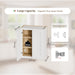 Shaker Wall Cabinet With Soft Close Hinges, Adjustable Shelves, Double Door Home Essentials