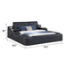 Zoya - Smart Multifunctional Bed, Built In Bluetooth Speakers, USB Charging Matrix Furniture Group