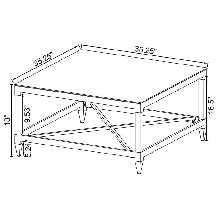Wallingsford - Square Table Furniture Max
