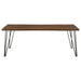 Neve - Sheesham Live Edge Dining Table - Gray Furniture Max