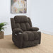 Beca - Upholstered Power Lift Recliner With Cupholders And USB Charging Furniture Max