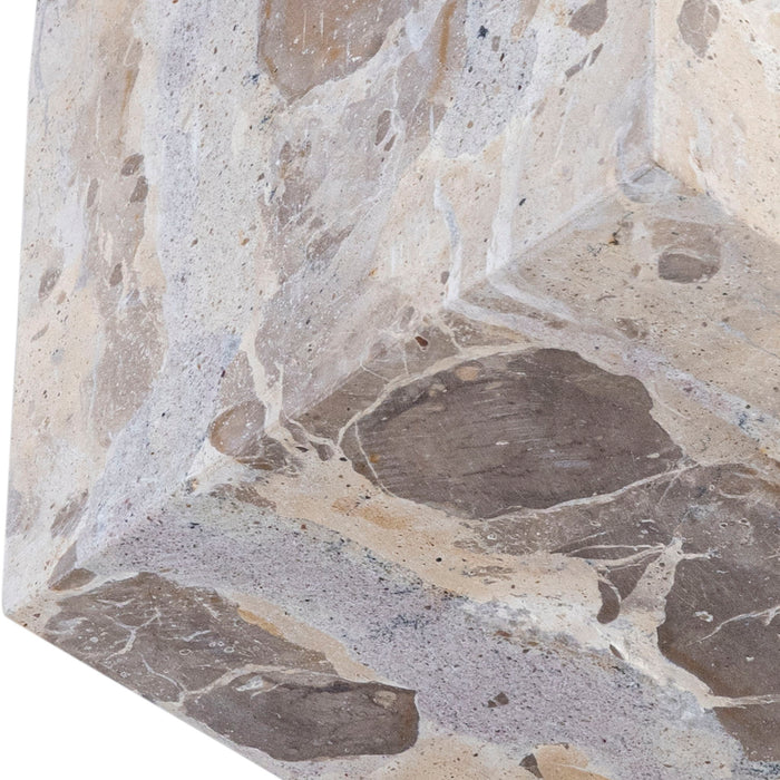 Block - Marble Decorative Cube Meridian Furniture