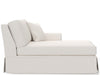 Madison - Skirted Chaise RAF, Special Order - White Universal Furniture
