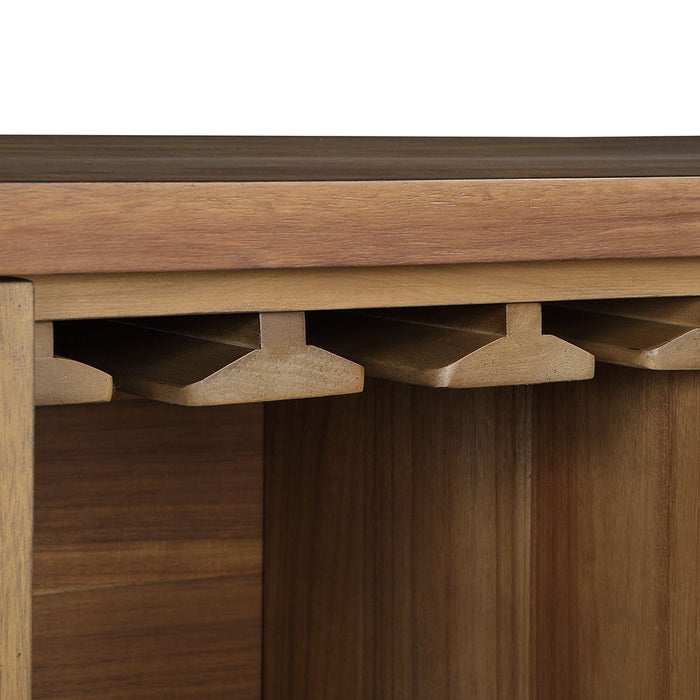 Pascaline - Server - Rustic Brown & Oak ACME