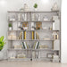 Modern 5 Tier Open Storage Bookcase Home Essentials