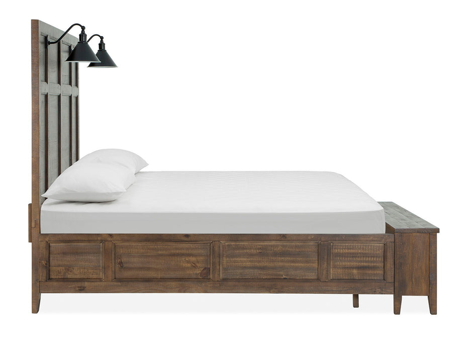 Bay Creek - Complete Lamp Panel Storage Bed Magnussen Furniture