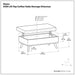 Owen - Multifunctional Square Coffee Table Storage Ottoman Simpli-Home