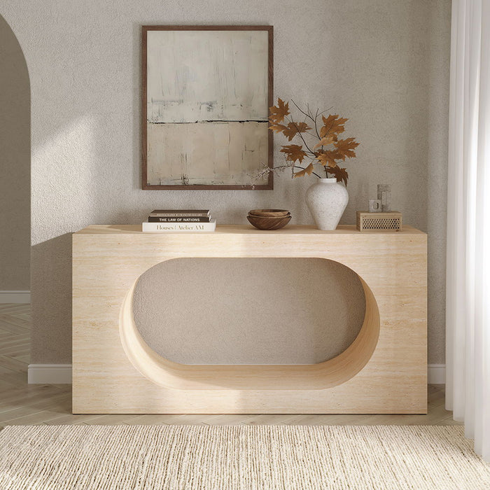 Inca - Console Table - Beige ACME