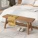 Farmhouse Dining Bench Home Essentials