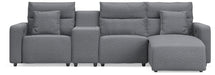 Modmax II - Reclining Sectional - Salt And Pepper Signature Design by Ashley®