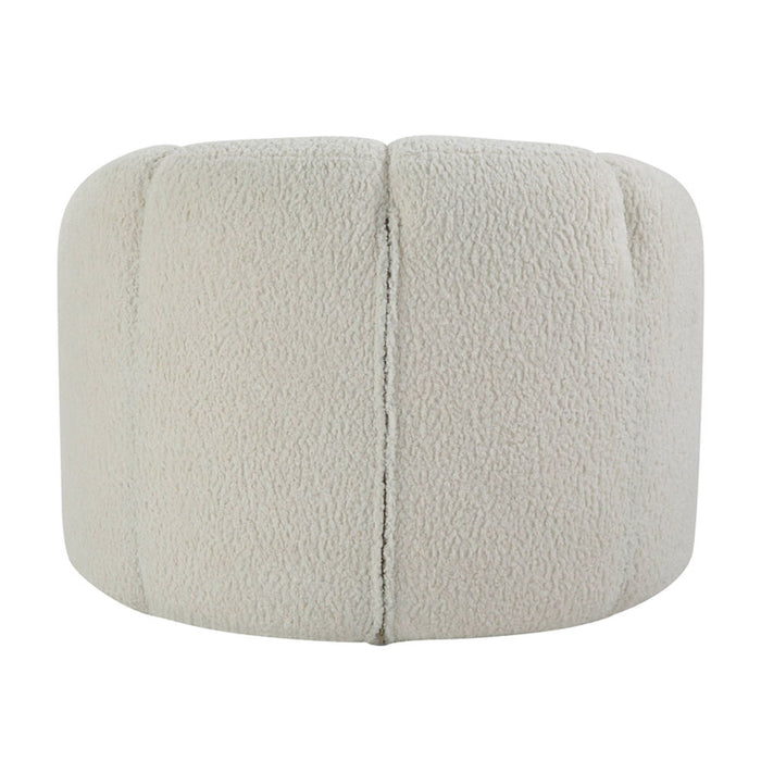 Osmash - Chair With Swivel - White Teddy Sherpa ACME