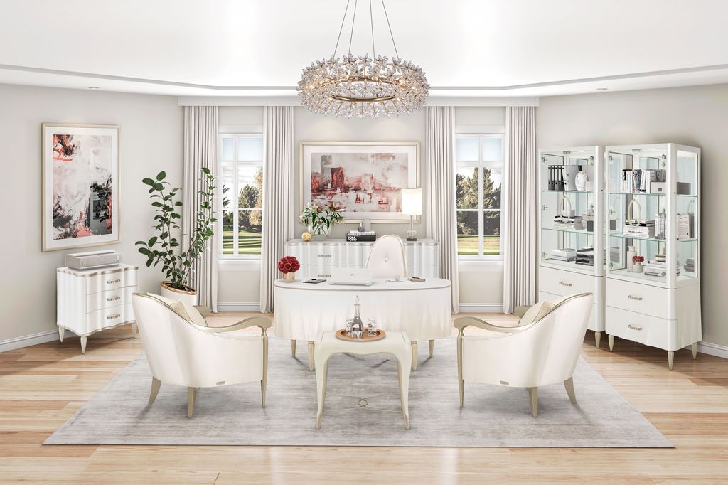 London Place - Side Chair - Creamy Pearl