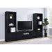 Sloat - 3 Piece Entertainment Center - Black Furniture Max