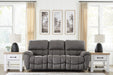 Bakerstein - Power Recline Sofa With Adjustable Headrest - Galaxy Signature Design by Ashley®
