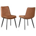 Feast - Coffee Dining Chair (Set of 2) - Coffee Furniture Max