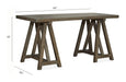 Lancaster - Desk - Dove Tail Gray Magnussen Furniture