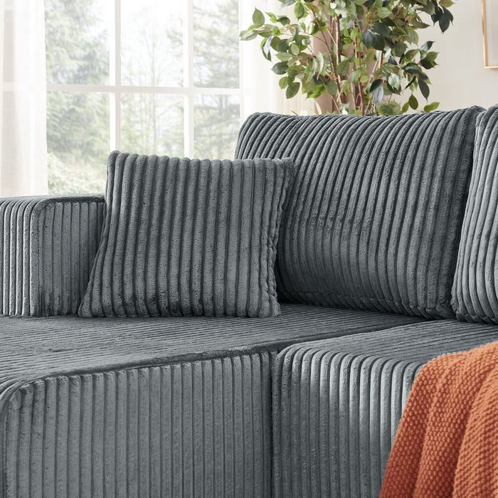 U - Shaped Modular Sectional Sofa For Living Room Home Essentials