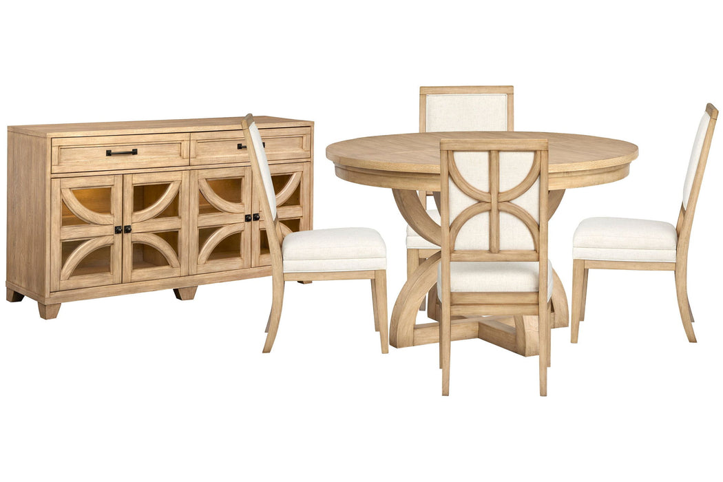 Coventry - Extendable 48" Round Dining Table Set Magnussen Furniture