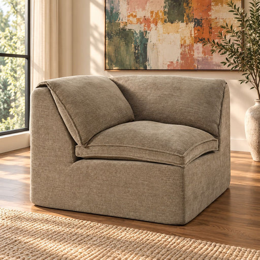 Almano - Modular Wedge - Light Brown Chenille ACME