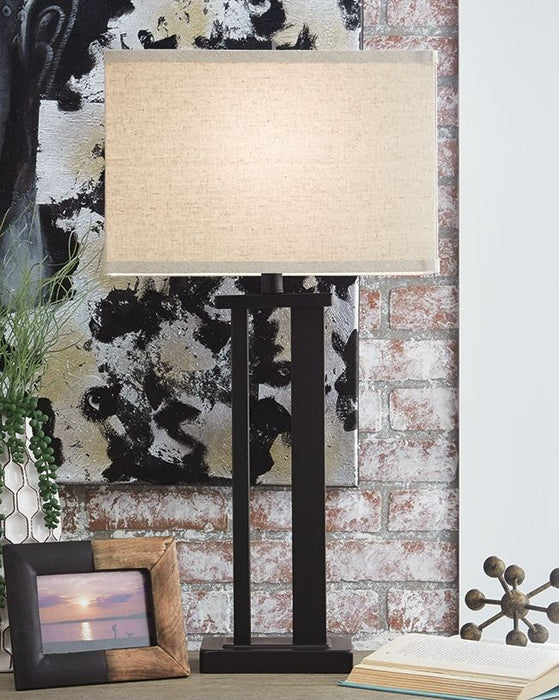 Aniela - Metal Table Lamp Set Signature Design by Ashley®