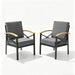 Outdoor Patio Armchair, All Weather (Set of 2) Home Essentials