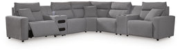 Modmax II - Reclining Sectional - Salt And Pepper Signature Design by Ashley®