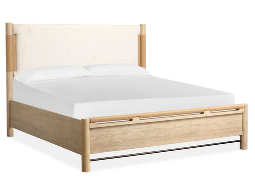 Sunset Cove - Panel Upholstered Bed Magnussen Furniture