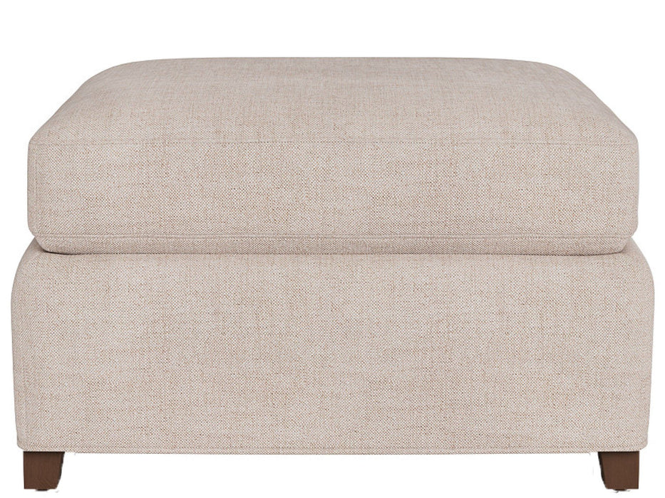 Hudson - Petite Ottoman, Special Order - Beige