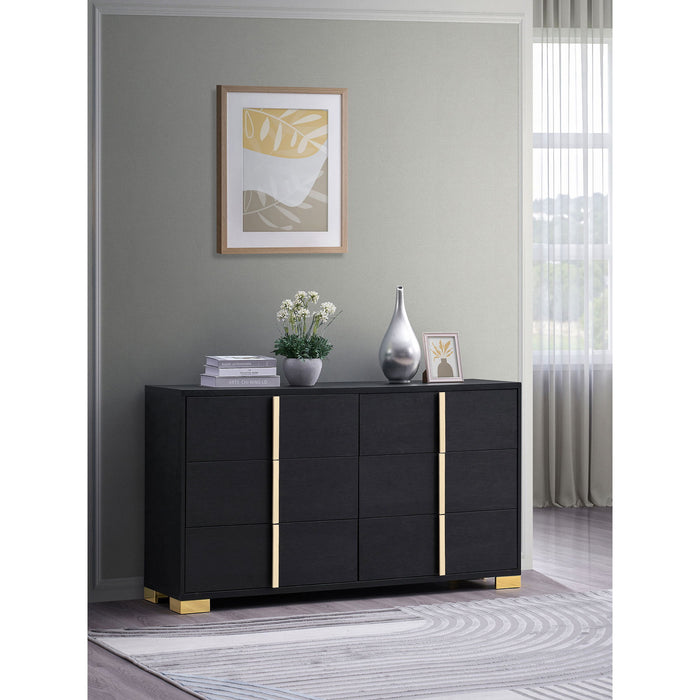 Medici - 6 Drawer Dresser Furniture Max