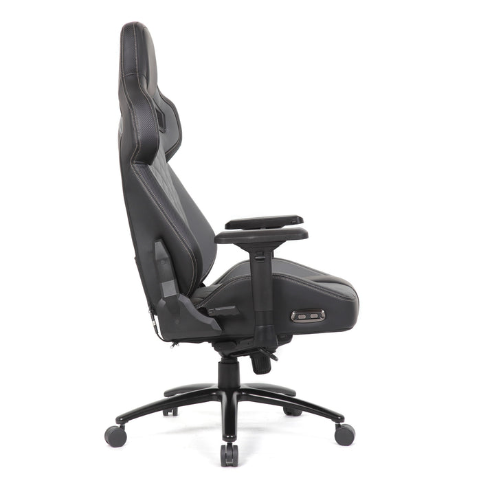 Gaming Chair With 4D Armrests, High Back Office Chair - Black / Gray Home Essentials