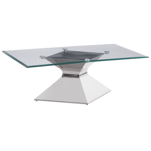 Exeter - Table With Glass Top Furniture Max