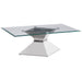 Exeter - Table With Glass Top Furniture Max