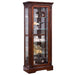 Addy - Curio Cabinet - Cherry ACME
