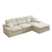 Corner Chaise Sofa With High Backrest Home Essentials
