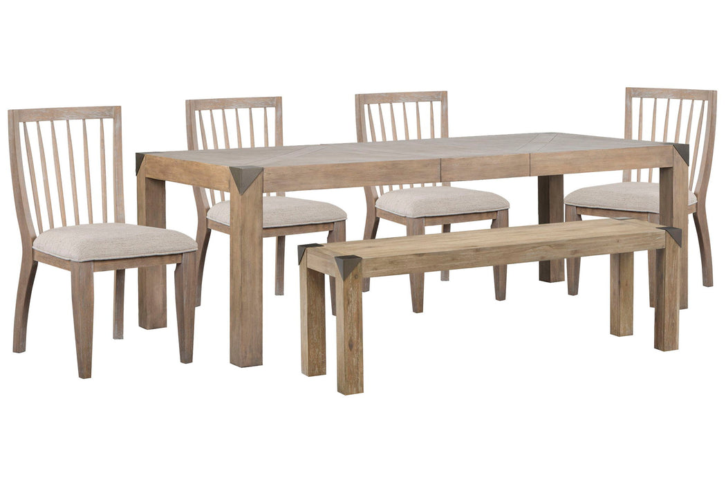 Ainsley - Extendable Rectangular Dining Table Set Magnussen Furniture