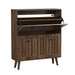 Shoe Cabinet, Storage Unit For Hallways - Walnut Home Essentials